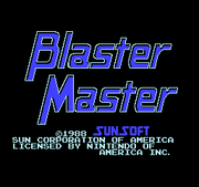 Blaster Master-title