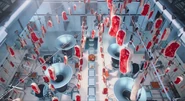 Inside the factory