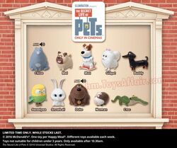 Happy meal secret life of pets shop