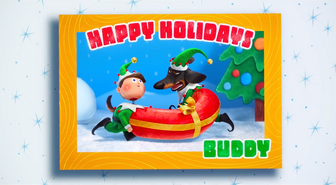 Buddy's Christmas card