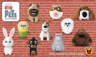 McDonalds Secret Life of Pets Toys
