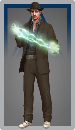 Male illusionist