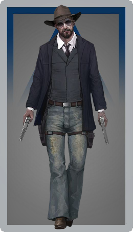 Male gunslinger