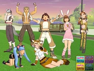 Animal outfits for golfers