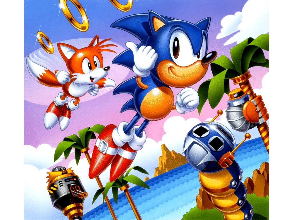 sonic game background