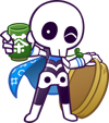 Skeleton T Puyo Quest