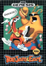 The box art for ToeJam & Earl.