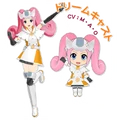 Dreamcast's 3D models from the Hi☆sCoool! SeHa Girls anime