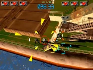 Firefight with a ship