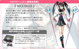 Sega Saturn SHG profile