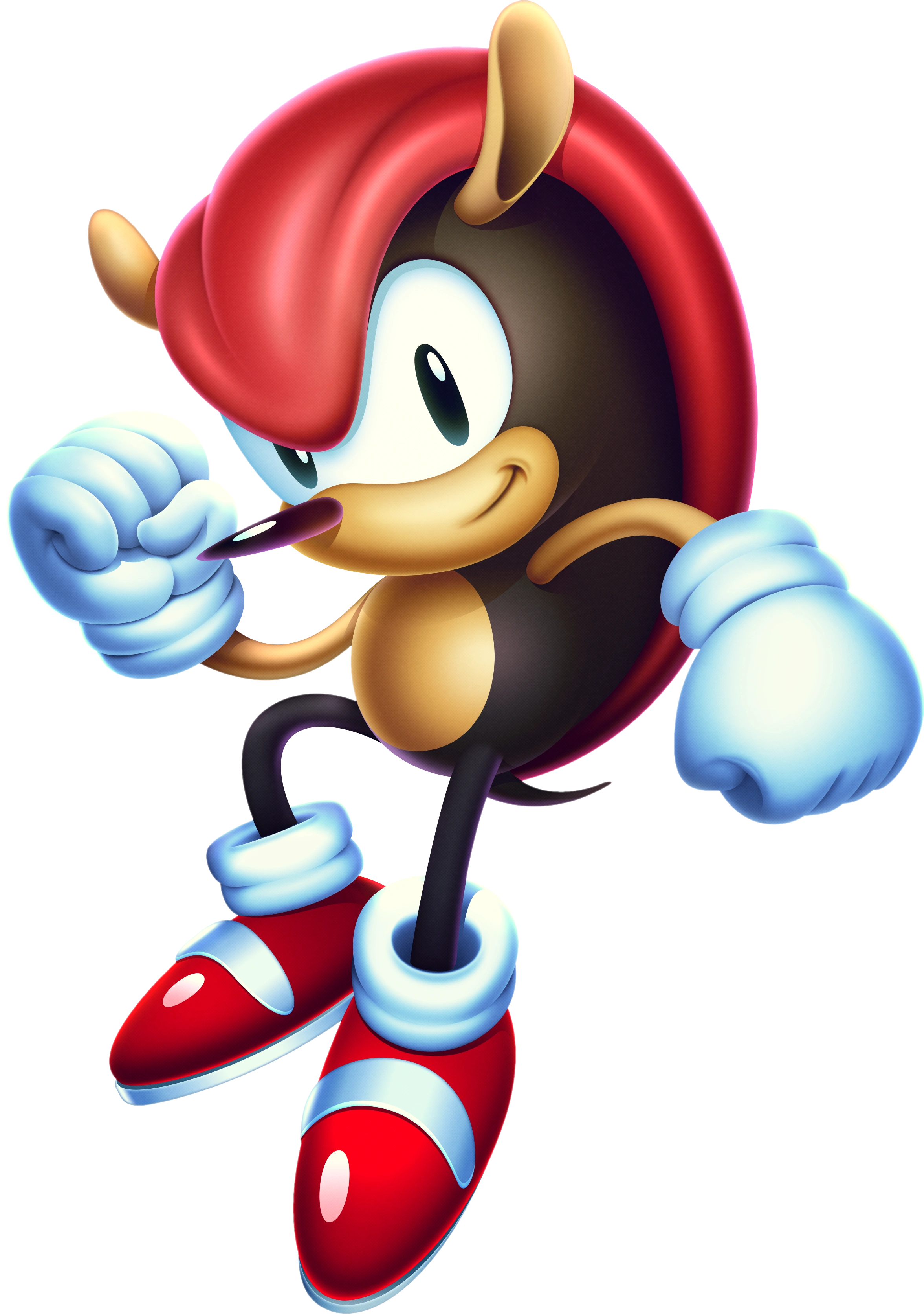 180692 - safe, artist:chibi-jen-hen, mighty the armadillo (sonic), armadillo,  mammal, anthro, archie sonic the hedgehog, sega, sonic the hedgehog  (series), 2018, bandage, boots, clothes, expansion, fingerless gloves,  fist, gloves, looking at you