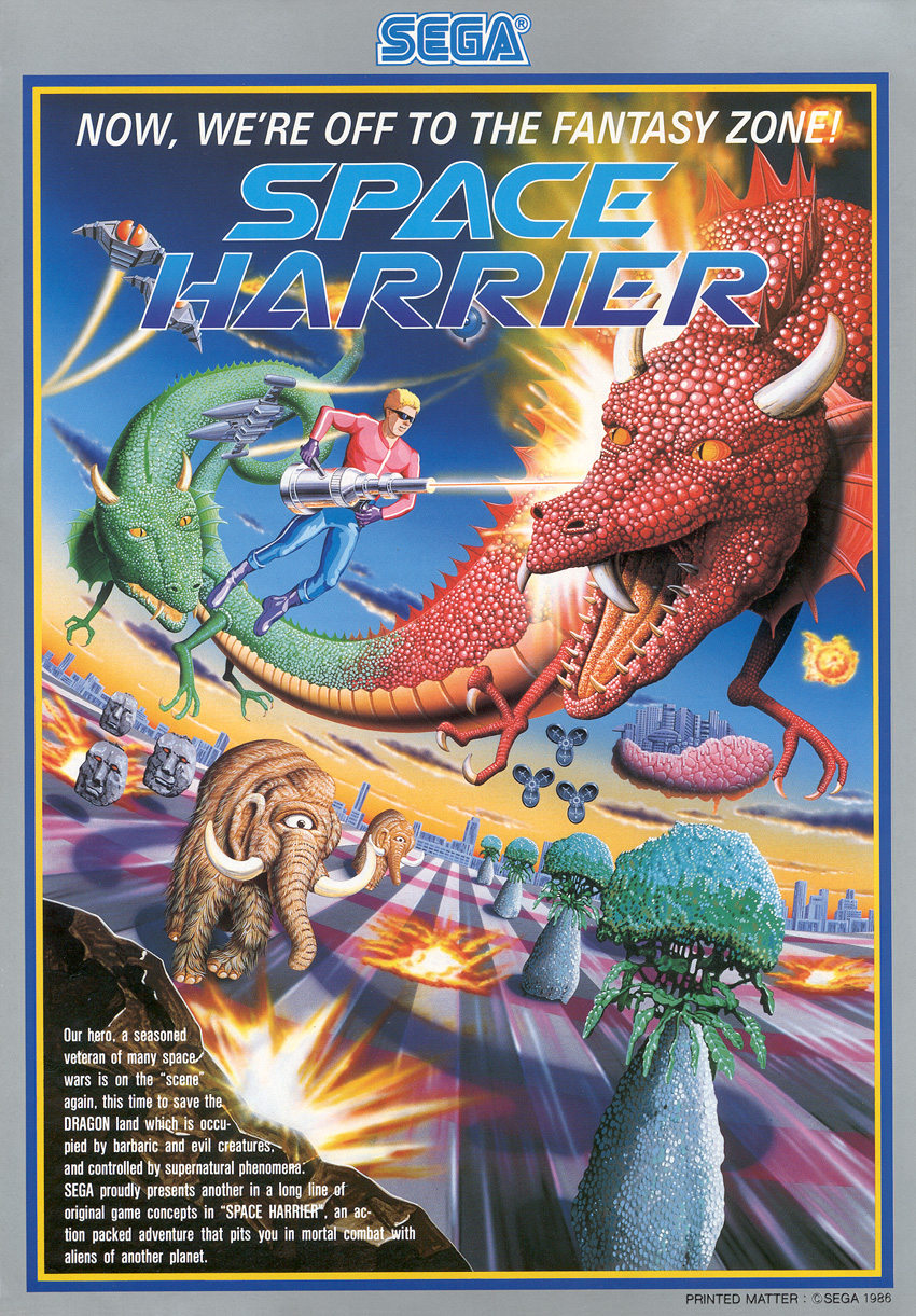 Space Harrier | Sega Wiki | Fandom