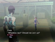 Recruiting a demon into your party