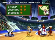 Pepe Le Pew, Lola Bunny and Foghorn Leghorn character select