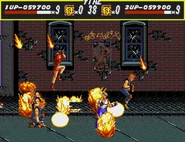 Raining fire down upon foes with a special