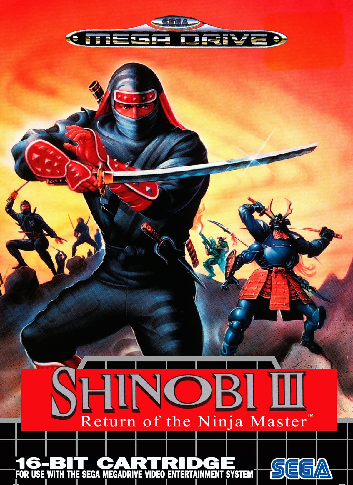 Shinobi III Return of the Ninja Master Mega Drive Japan