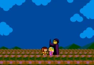 Suddenly she is kidnapped by Hanzo!