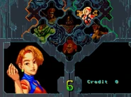 Character select screen