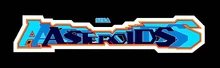 Sega Asteroids Marquee