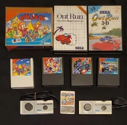 The complete collection of compatible Paddle Control titles (courtesy of Goodwill_Gamer)