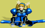 Candy/Honey palette swap (Blonde hair, blue eyes and Blue outfit)