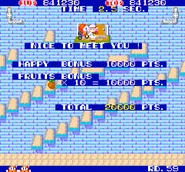 Handing the flowers over nets you points