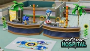 Sonic and Tails assistant costumes and Sonic items celebrating Sonic's 30th anniversary