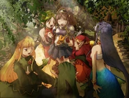 The story mode party members