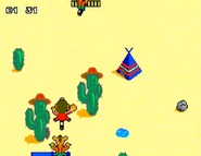 BMX-Trial-gameplay-desert.png (380 KB) Desert level. Alex has jumped off a ramp.