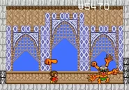 After beating Ashra in a Janken Battle he engages in a more traditional boss fight