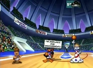 Elmer Fudd, Daffy Duck and Bugs Bunny team select