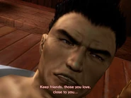 Iwao's final words to his son