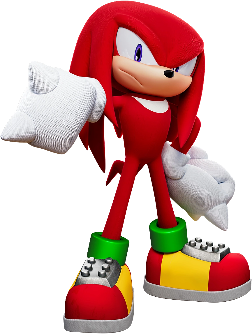 Knuckles the Echidna in Sonic the Hedgehog 2