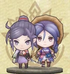 Chain Chronicle Phoena and her sister, Rivera model