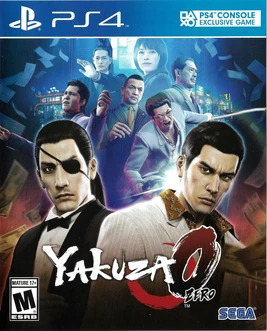 Yakuza 0 Box Art