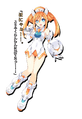 Orange Heart render