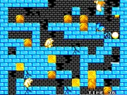 A Cameel drops a yellow brick on Overbite's egg