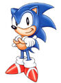 Sonic posing