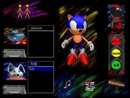The main menu of the game.