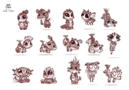 Concept art of various Chaos