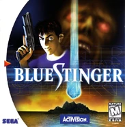 Eliot on the cover of Blue Stinger