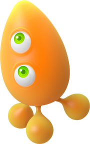 Orange wisp
