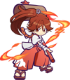 Hatsuho Shinonome Puyo hammer