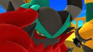 Sonic Lost World Zavok is freed by Sonic's blunder