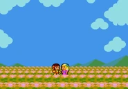 Alex and his girlfriend on a date