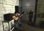 Resident-Evil-Chris-vs-Zombie.png (426 KB) Chris with a shotgun vs a zombie