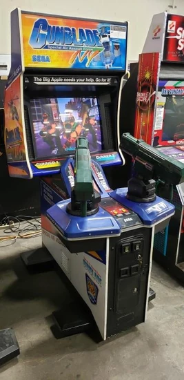 Gunblade NY arcade cabinet