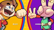 Alex Kidd vs. Chokkina
