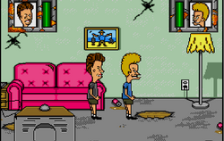 Beavis and shop butthead megadrive