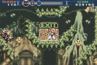 The Flicky mini game in Gunstar Super Heroes.